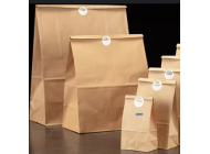 Brown SOS Kraft Paper Bags No Handles (Flour/Grocery)